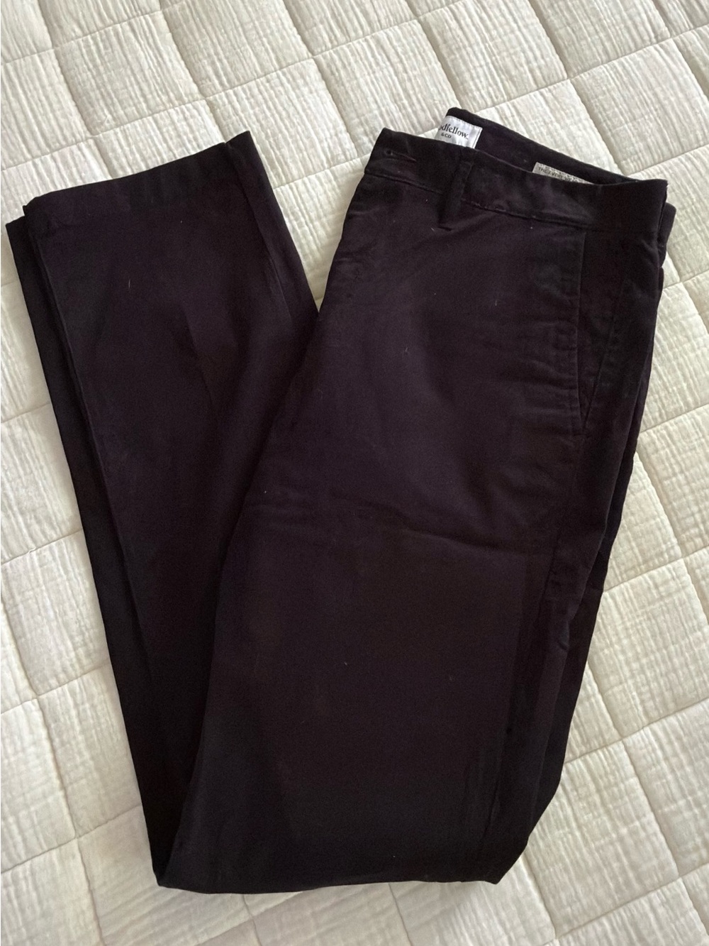 Men's Black Chinos Goodfellow & Co  - Straight Comfort Fit